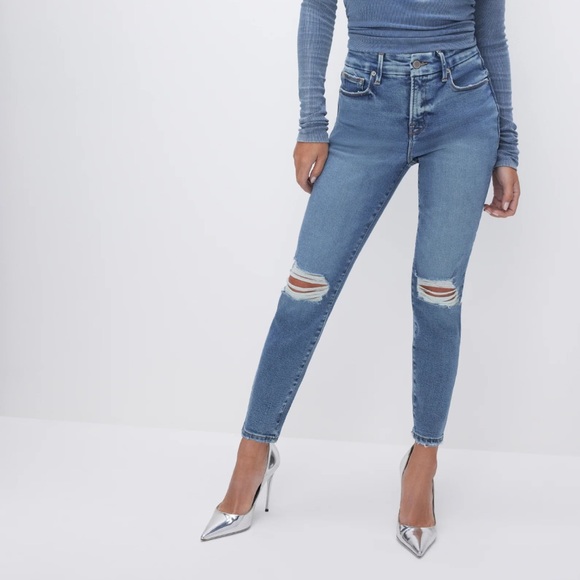 Good American Good Legs Crop - Picture 1 of 4